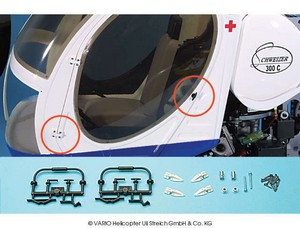 Vario - Tür-Beschlagsatz Schweizer 300 