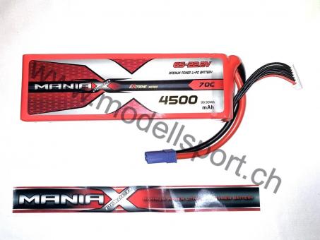 ManiaX 6S 4500mAh 70C 