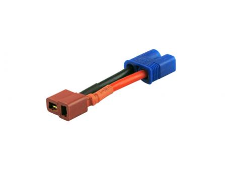 Adapter | kompatibel mit Deans Buchse «-» E-flite EC3 Stecker 