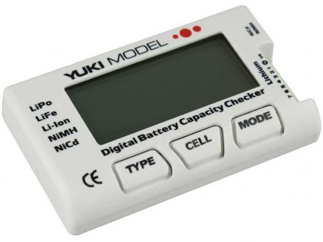 Digital Battery Capacity Checker 