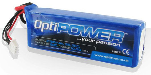 OptiPOWER 35C 2150mAh 3S LiPo 