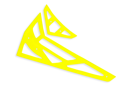 Neon Yellow Fiberglass Horizontal/Vertical Fins 