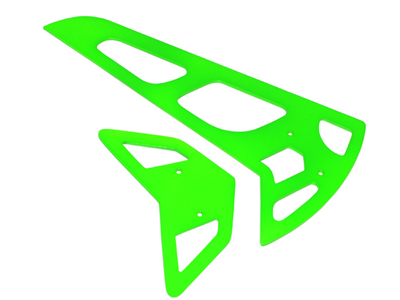 Neon Green Fiberglass Horizontal/Vertical Fins 