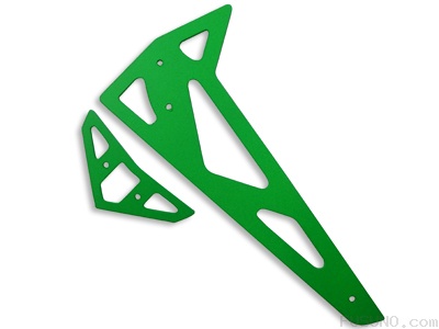 Neon Green Fiberglass Horizontal/Vertical fins 