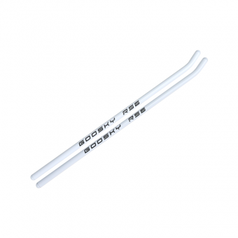 Goosky RS6 Color Painted Skid Pipe (White) 