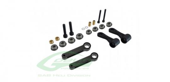 RADIUS ARM SET BLACK MATTE-G. BLACK NITRO/THUNDER 