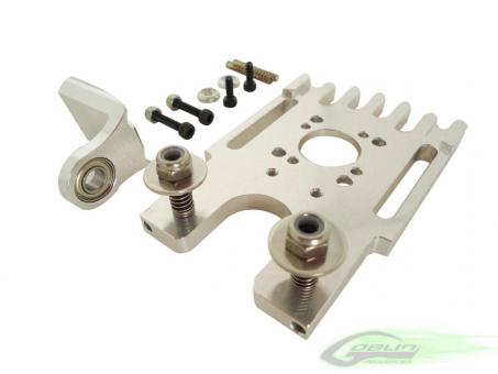 Aluminium Motor Mount With Third Bearing Support - Goblin 700 