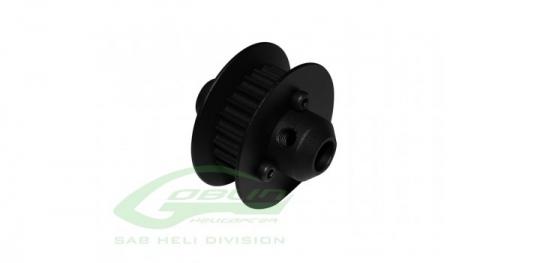 NEW HEAVY DUTY TAIL PULLEY 24T BLACK MATTE ANODIZE 