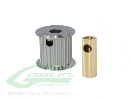 SAB Aluminum Motor Pulley 23T 