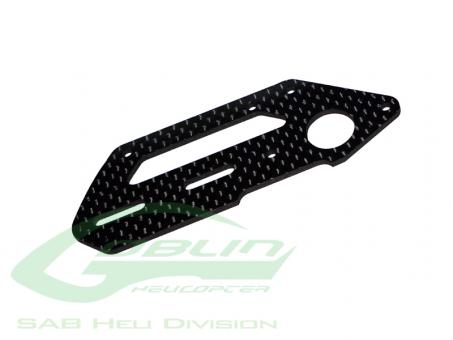 Carbon Fiber Tail Side Plate - Goblin 500 