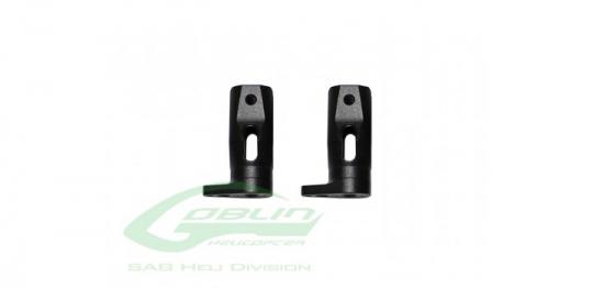 ALUMINUM TAIL BLADE GRIP BLACK MATTE-G. BLACK THUNDER/NITRO 