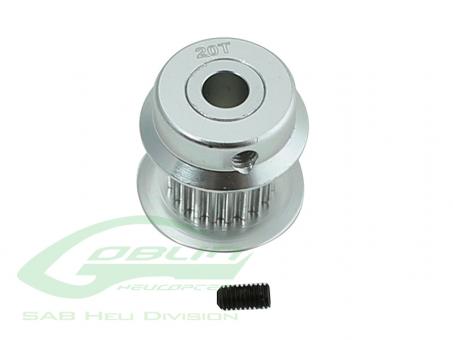 Aluminum Motor Pulley 20T - Goblin 380/420 