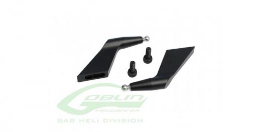 ALUMINUM BLADES GRIP ARM BLACK MATTE-G. URUKAY CARBON 