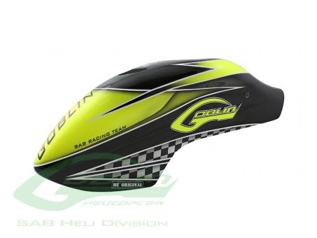 Canomod Airbrush Canopy Yellow/Carbon- Goblin 570 