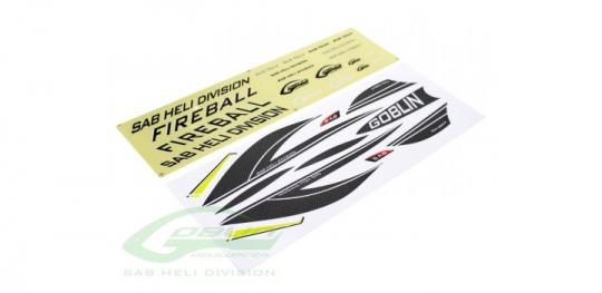 FIREBALL STICKER CARBON 