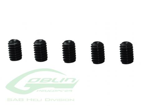 Cup Point Set Screw M3 x 6 - Goblin 380/420 