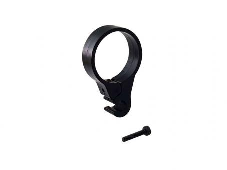 PLASTIC CARBON ROD SUPPORT BLACK 