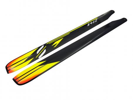 MAIN BLADES YELLOW ORANGE 420MM 