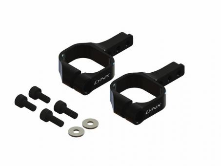 OXY3 - Aluminum Tail Servo Mount - Black 