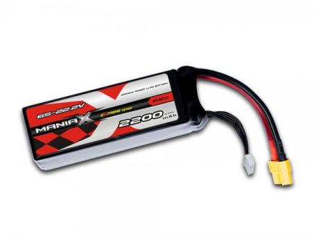 ManiaX 6S 2200mAh 55C 