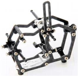 Aluminium /Carbon Fiber/Delrin Frame w/3rd Bearing 