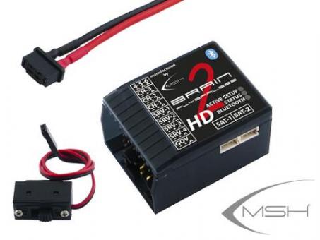 MS Heli Brain 2 Bluetooth HD Flybarless System 