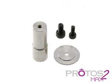 Guide pulley support front side Protos Max V2 