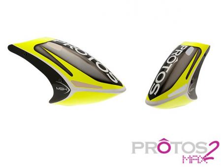 MSH Protos Max/Max V2 Painted canopy FG Neon yellow 