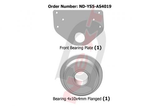 CYE Front Bearing Plate - Stingray 500 