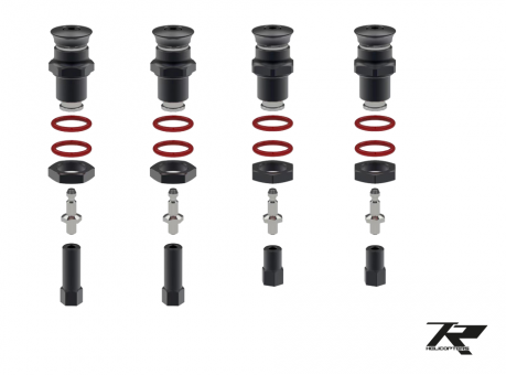 Supersonic canopy mount assembly 