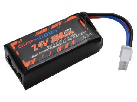 Lithium Battery set 2S 350mAh 50C 