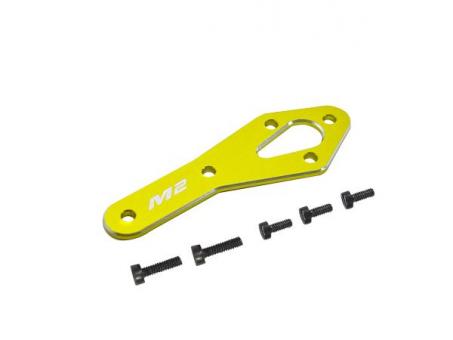 M2 EVO Tail Motor Reinforcement Plate set-yellow 