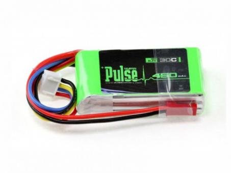 Pulse Lipo 450mAh 30C 11.1V 3S Ultra Power Series 