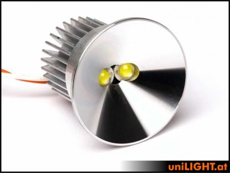 40mm Ultra-Power-Scheinwerfer, 16Wx2, T-FUSE 