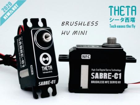 THETA Sabre-C1 NFC HV Mini Brushless Servo 