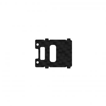 Stratos 200 Carbon plate for plastic tailboom clamp 